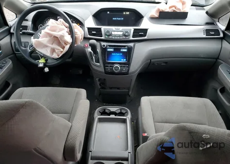 2015 Honda Odyssey Ex из США, поврежденный, VIN 5FNRL5H42FB062058